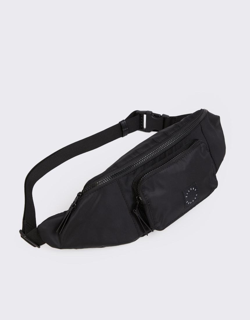 Silent Theory-Essentials Bum Bag Black-Edge Clothing