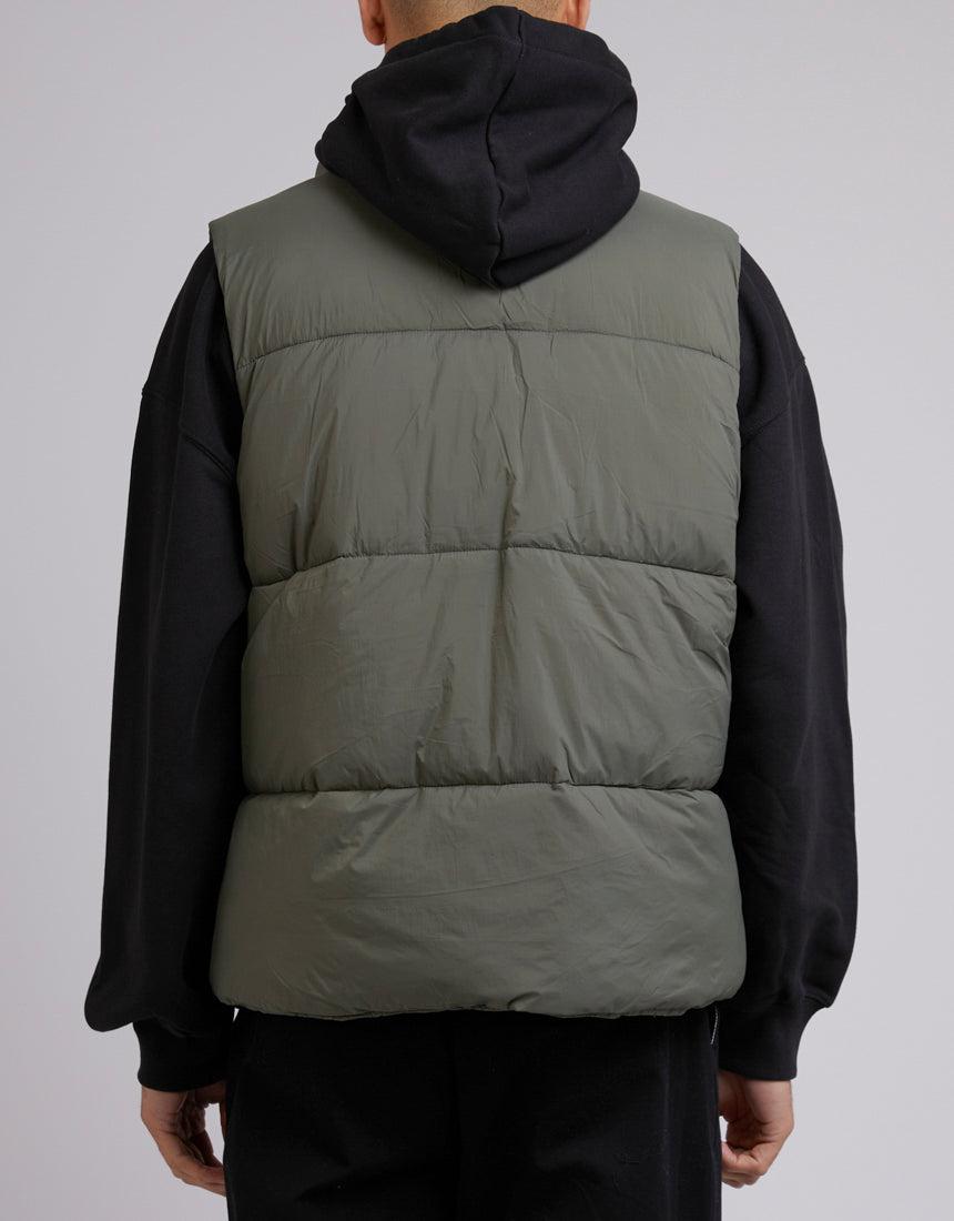 Silent Theory-Fade Puffer Khaki-Edge Clothing