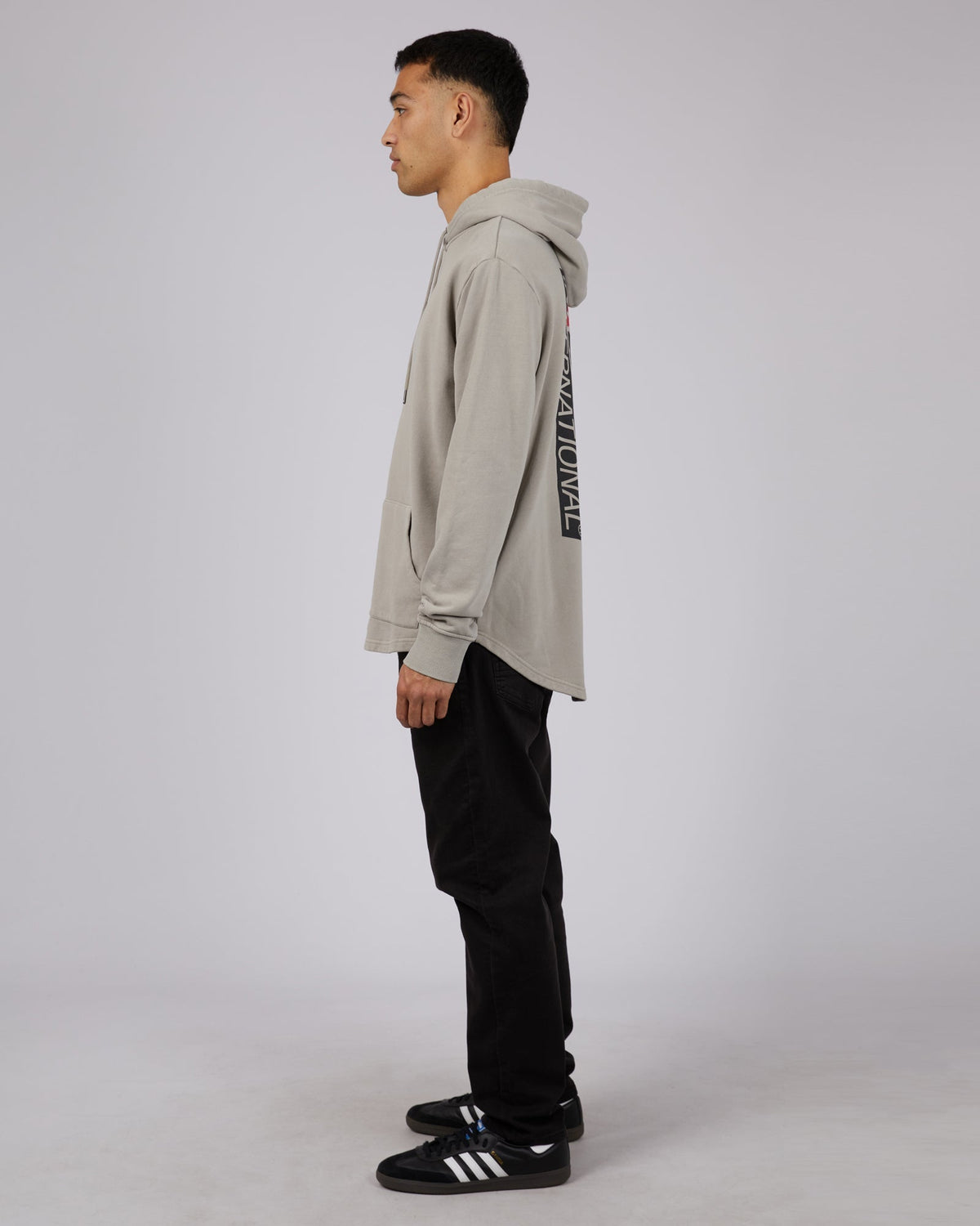 Silent Theory-Hot Lap Hoodie Grey-Edge Clothing