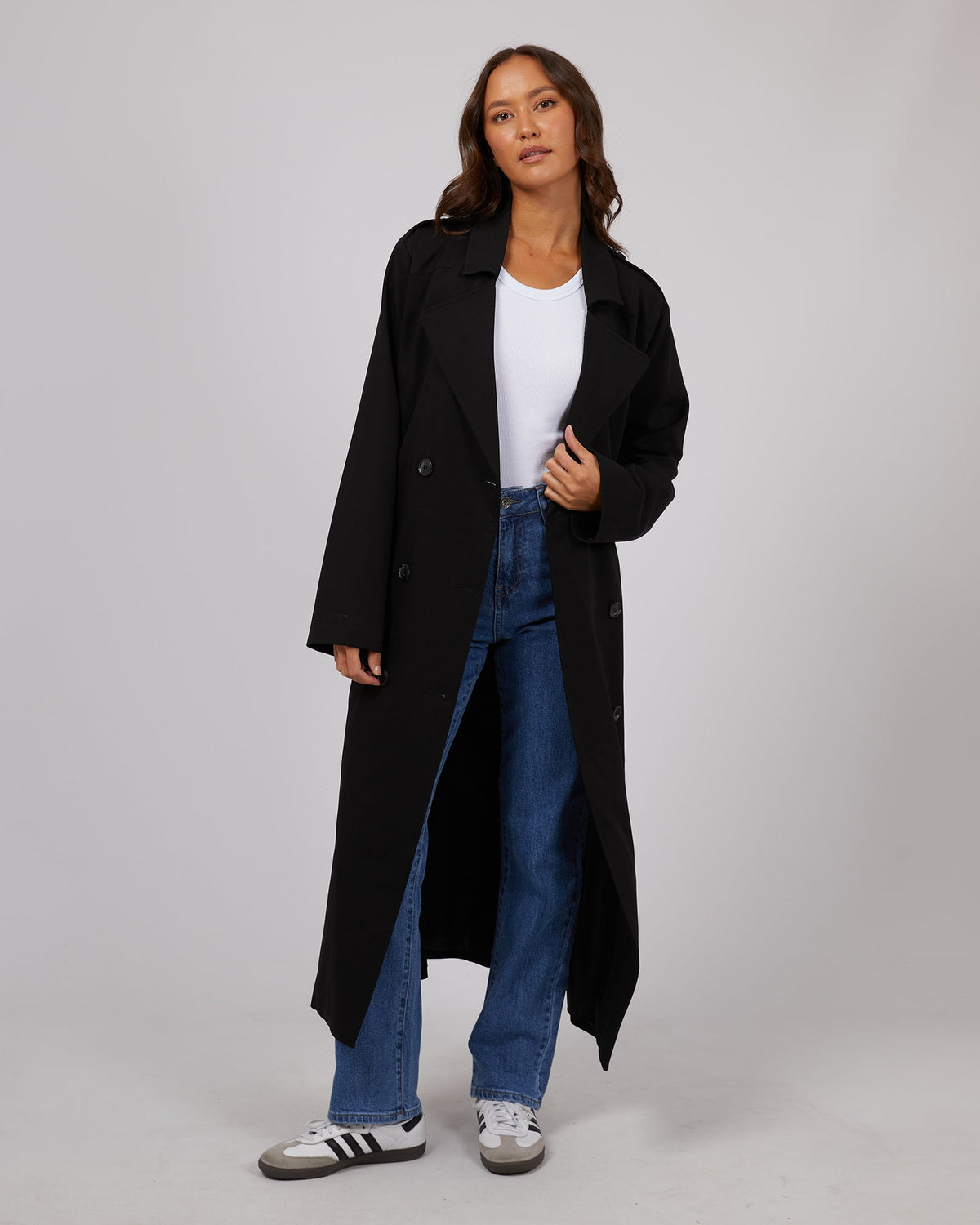 Silent Theory Ladies-Monty Trench Black-Edge Clothing