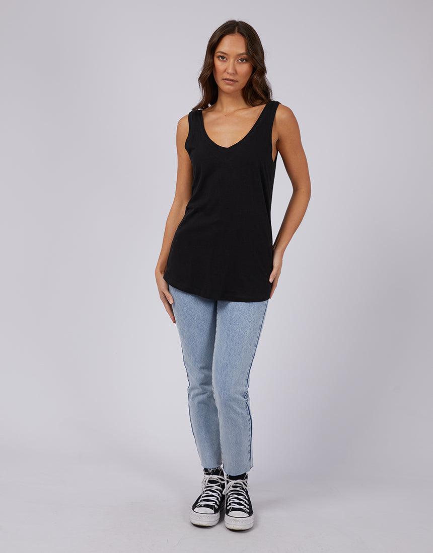 Silent Theory Ladies-Ricky Tank 3Pk Wht/blk/grm-Edge Clothing