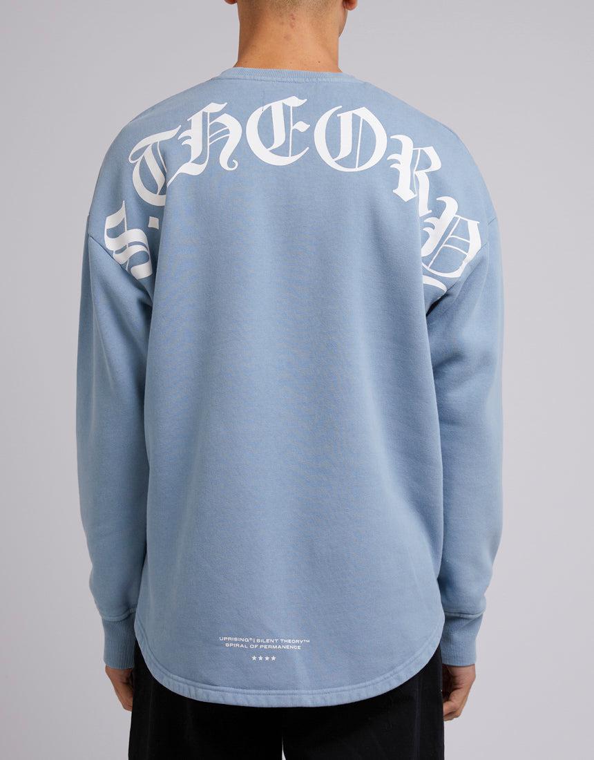 Silent Theory-Ollie Crew Blue-Edge Clothing