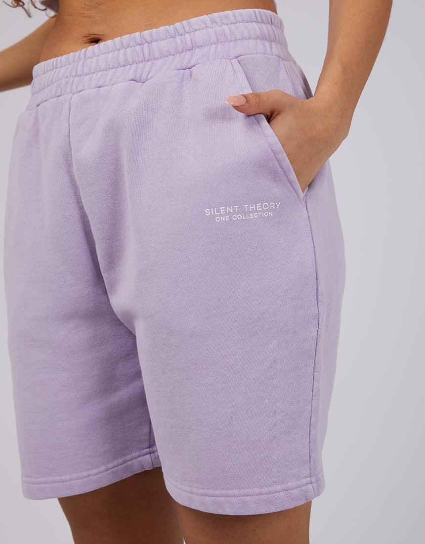 Silent Theory One-Merch Short Lilac-Edge Clothing