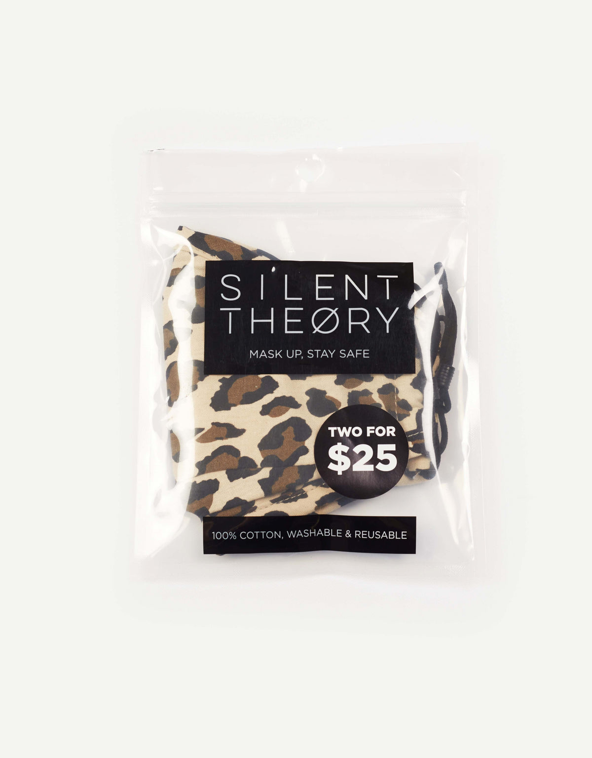 Silent Theory-Silent Face Mask Print-Edge Clothing