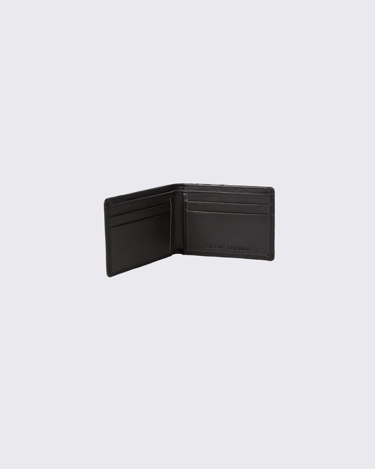 Silent Theory-Slim Bifold Wallet Black-Edge Clothing