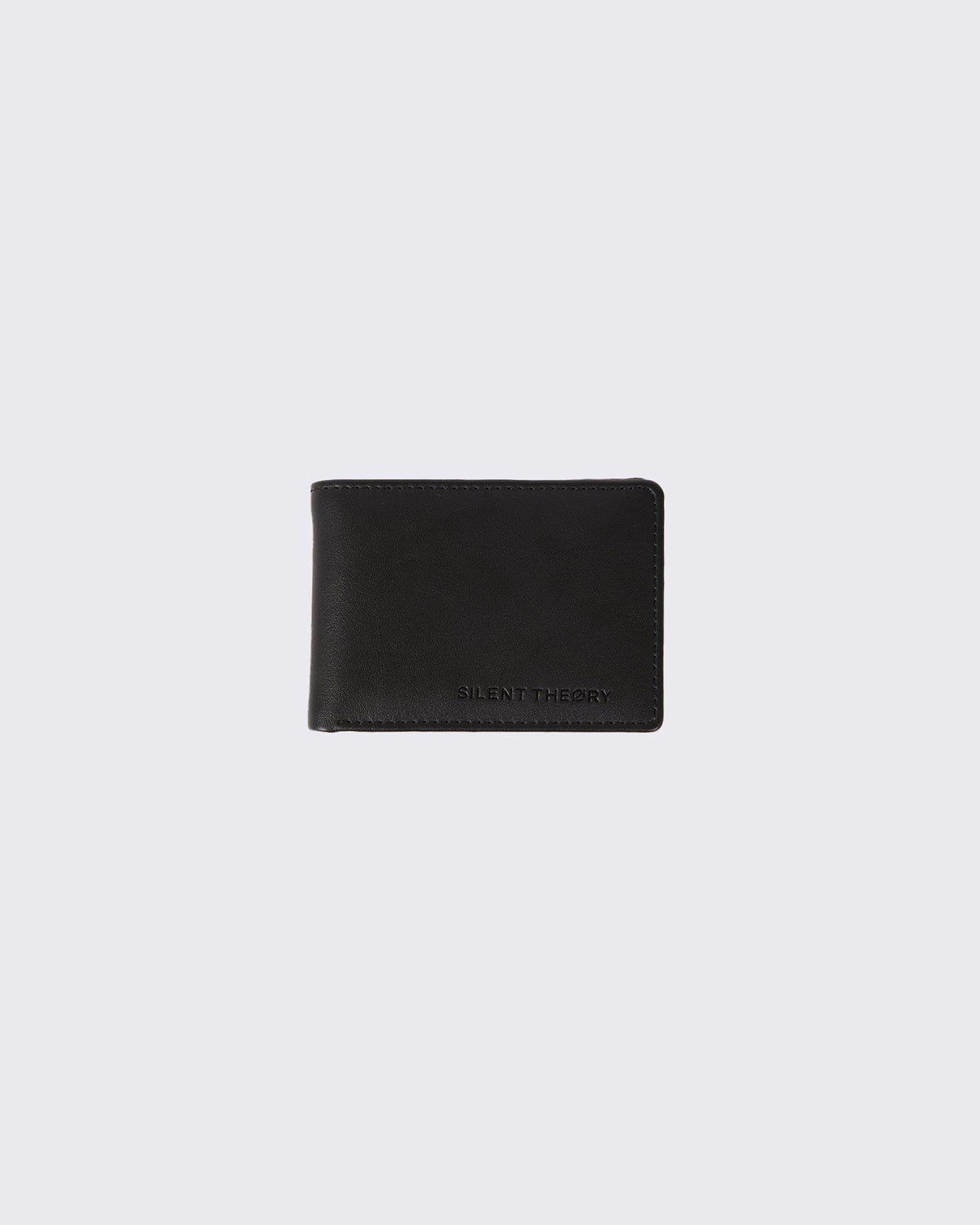 Silent Theory-Slim Bifold Wallet Black-Edge Clothing