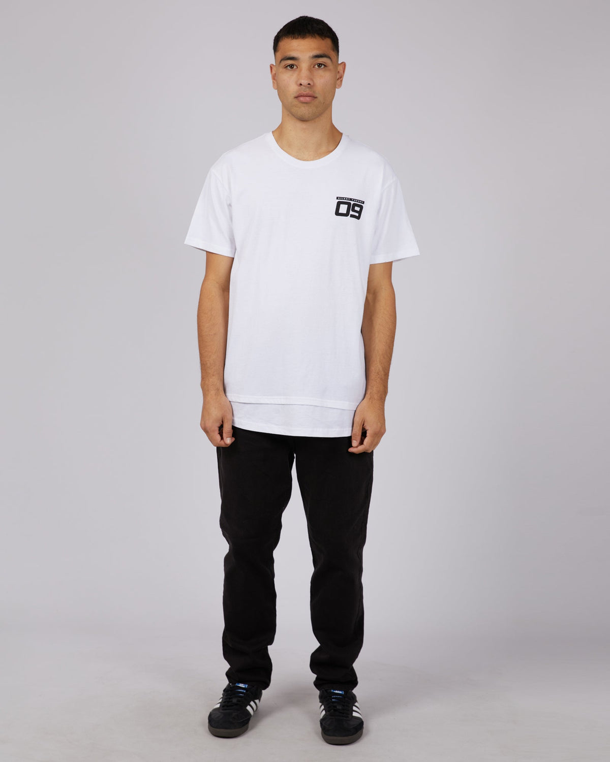 Silent Theory-Speed Scoop Tee White-Edge Clothing