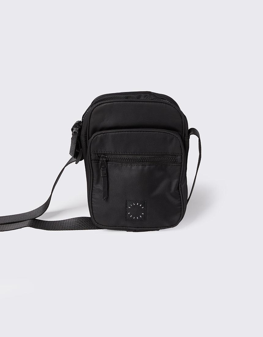 Silent Theory-Spencer Side Bag Black-Edge Clothing