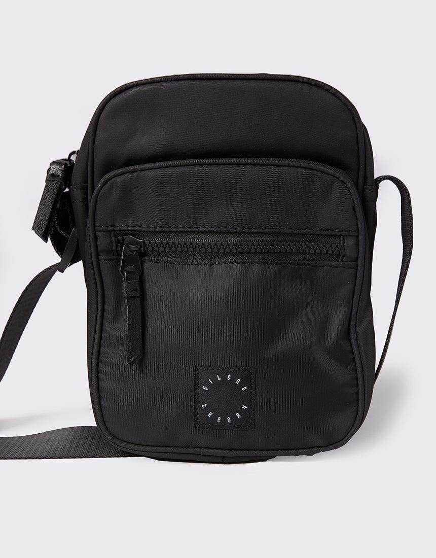 Silent Theory-Spencer Side Bag Black-Edge Clothing