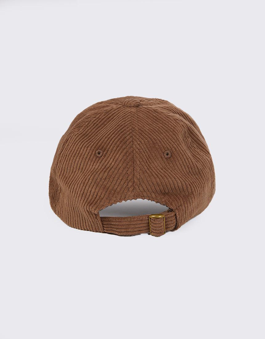 Silent Theory-Warped Cord Hat Ii Brown-Edge Clothing