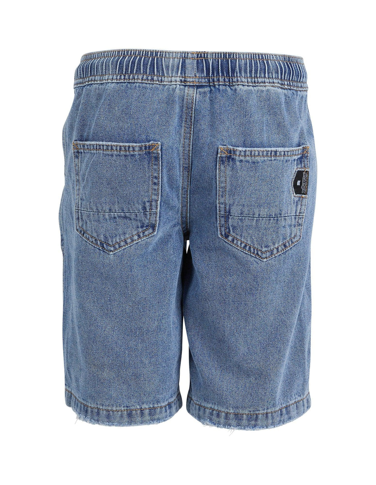 St Goliath 3-7-Kids Old Skool Short Blue-Edge Clothing