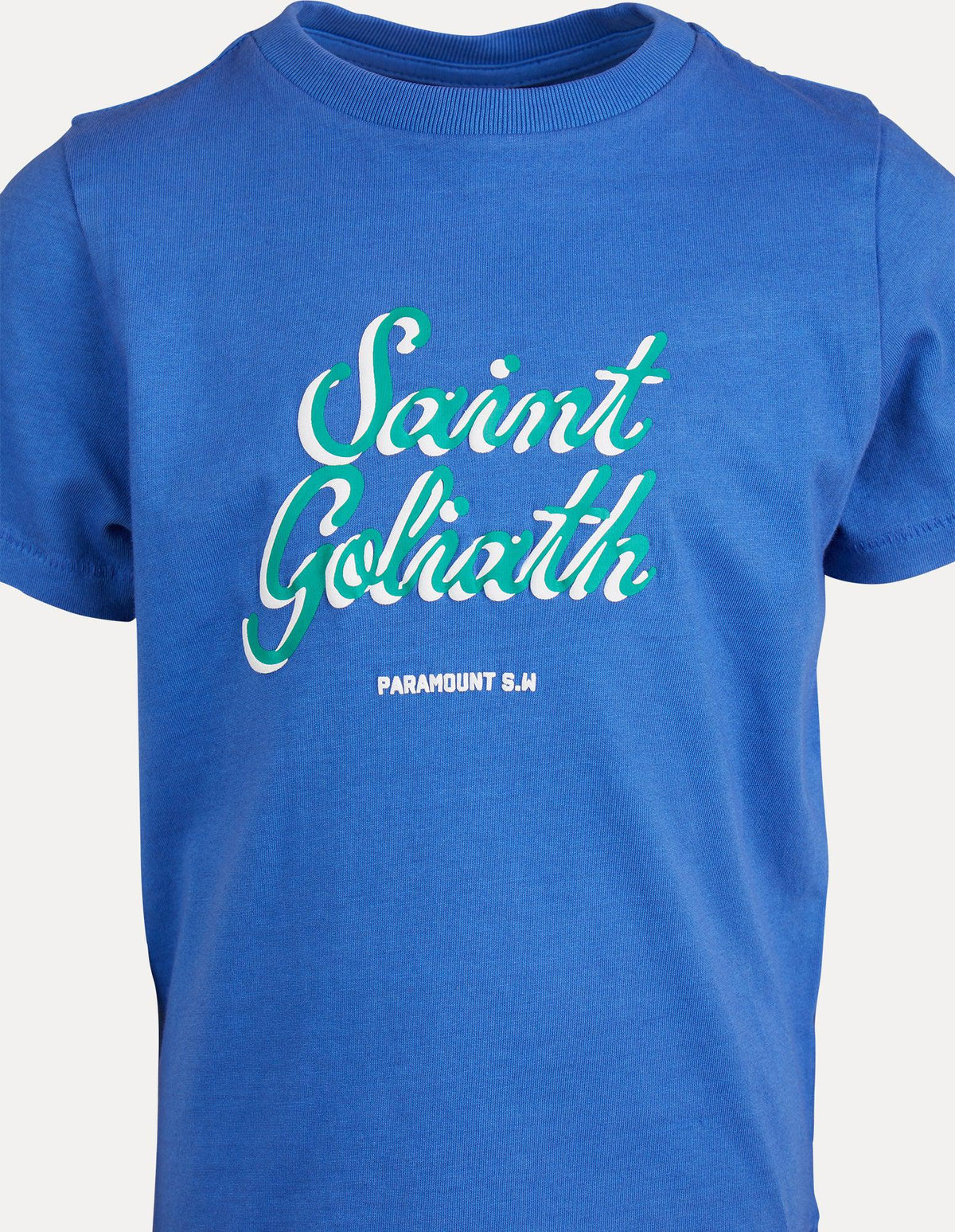 St Goliath 3-7-Legend Tee Cobalt-Edge Clothing
