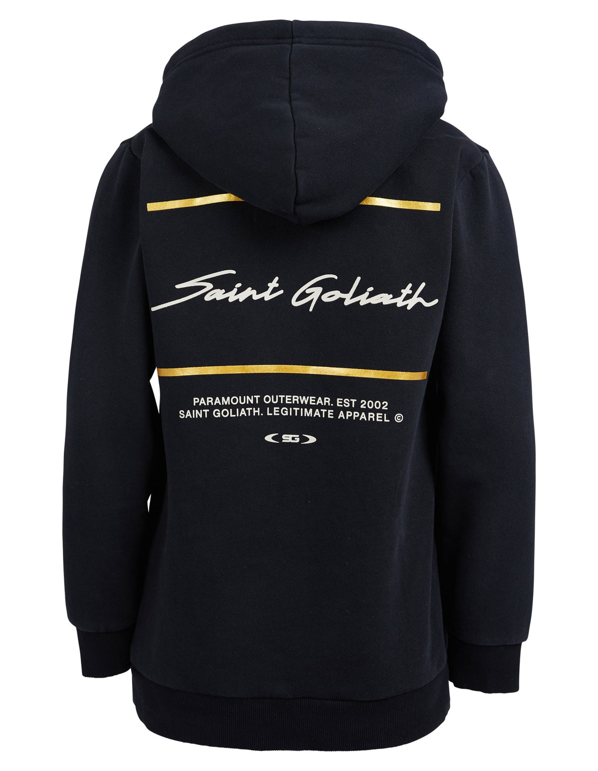 St Goliath 8-16-Teen Escape Hoodie Washed Black-Edge Clothing