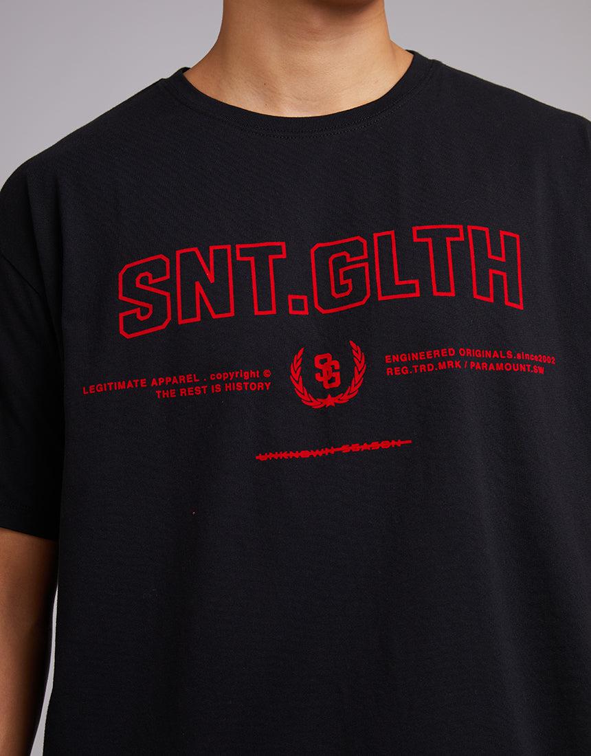 St. Goliath-Civil Tee Washed Black-Edge Clothing