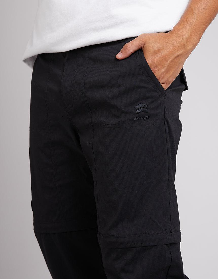 St. Goliath-Summit Zip -Off Pant Black-Edge Clothing