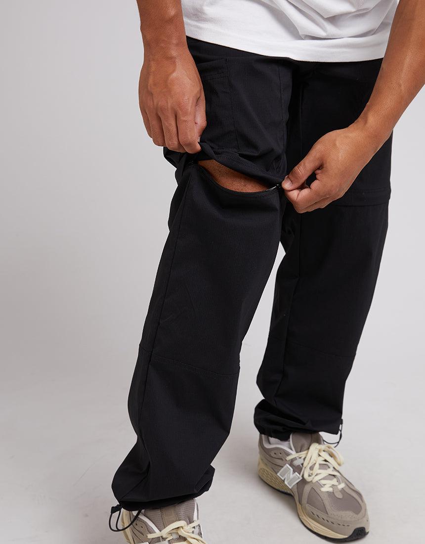 St. Goliath-Summit Zip -Off Pant Black-Edge Clothing