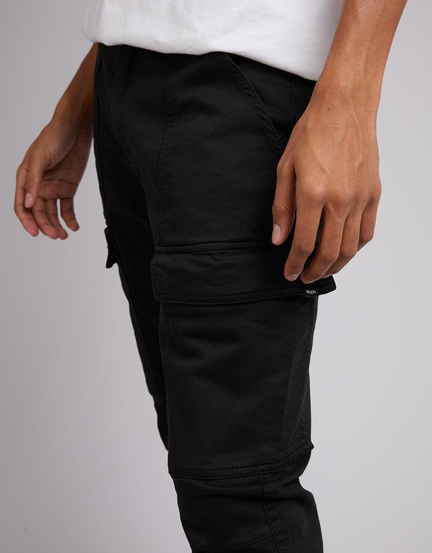 St. Goliath-Trail Cargo Pant Black-Edge Clothing