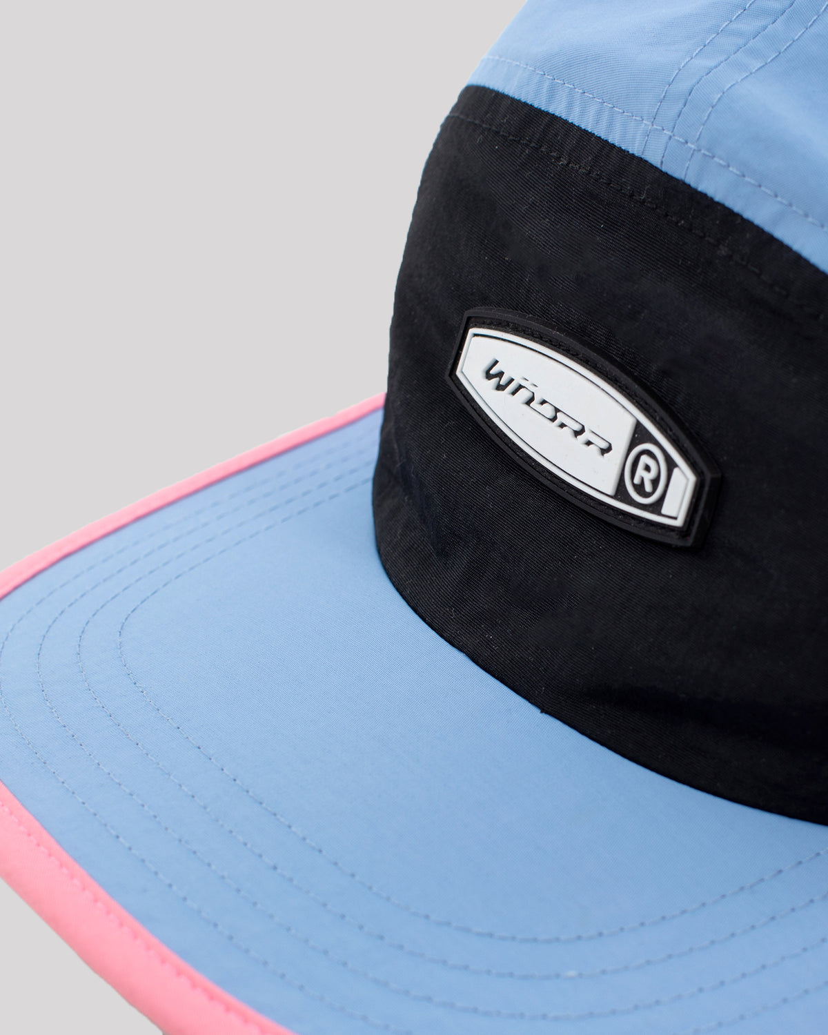 Rothman 5 Panel Cap Bk/Pk/Be