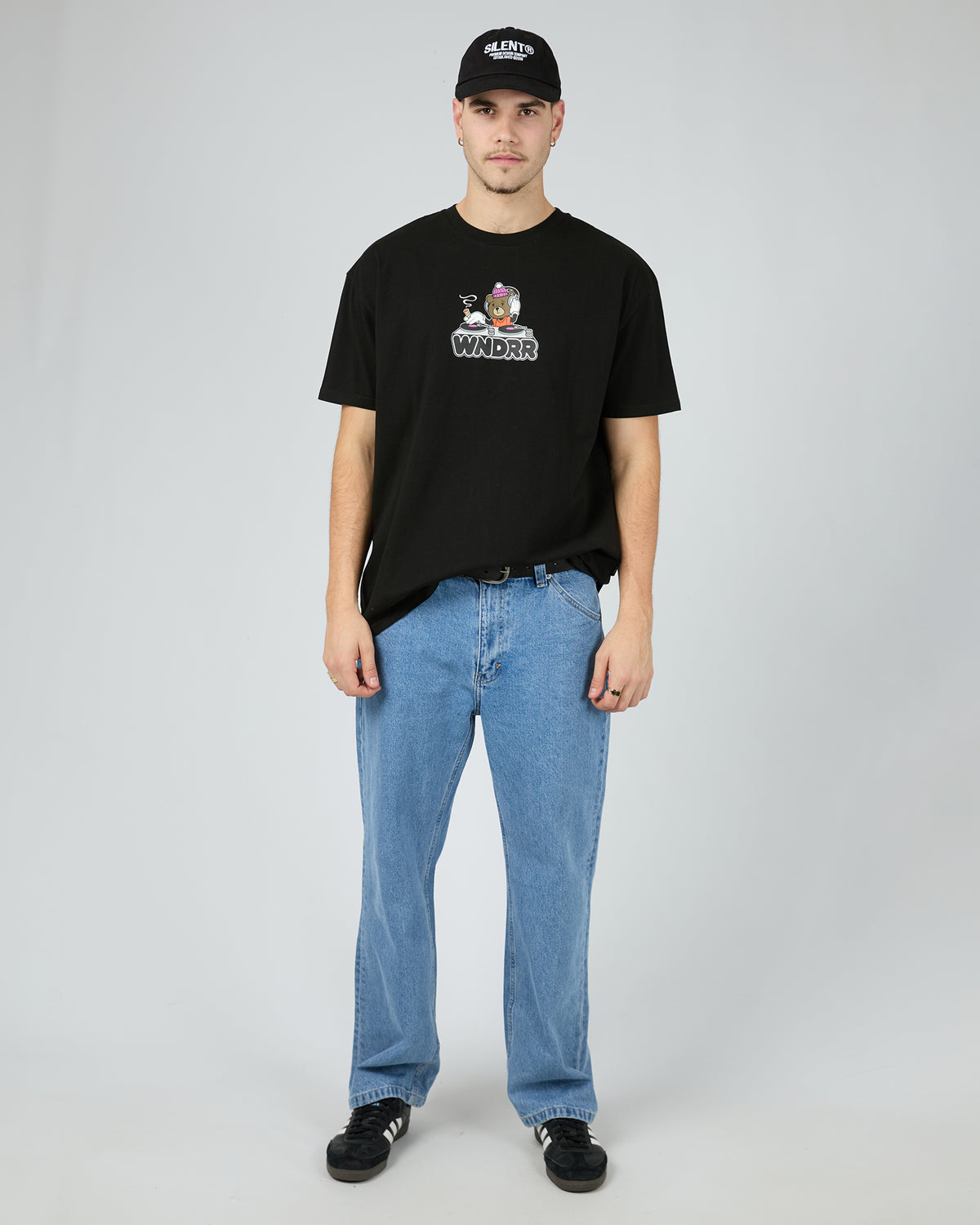 Beats Box Fit Tee Black