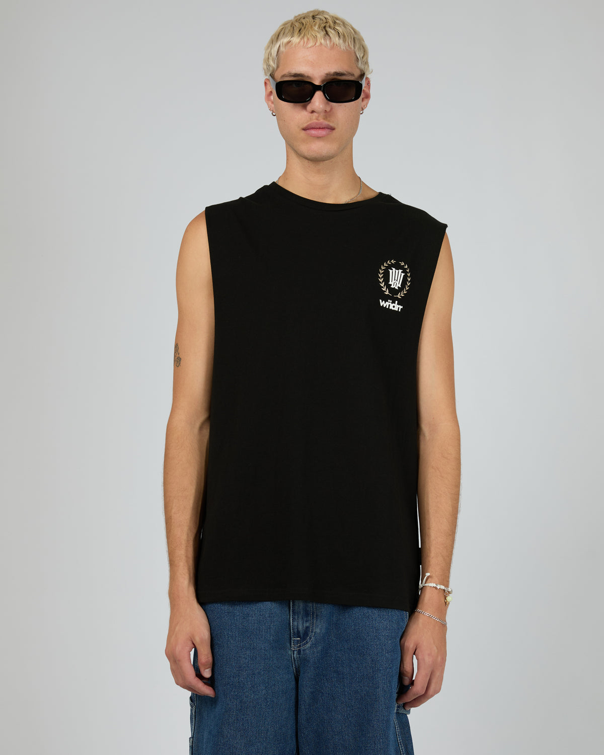Emperor Muscle Top Black