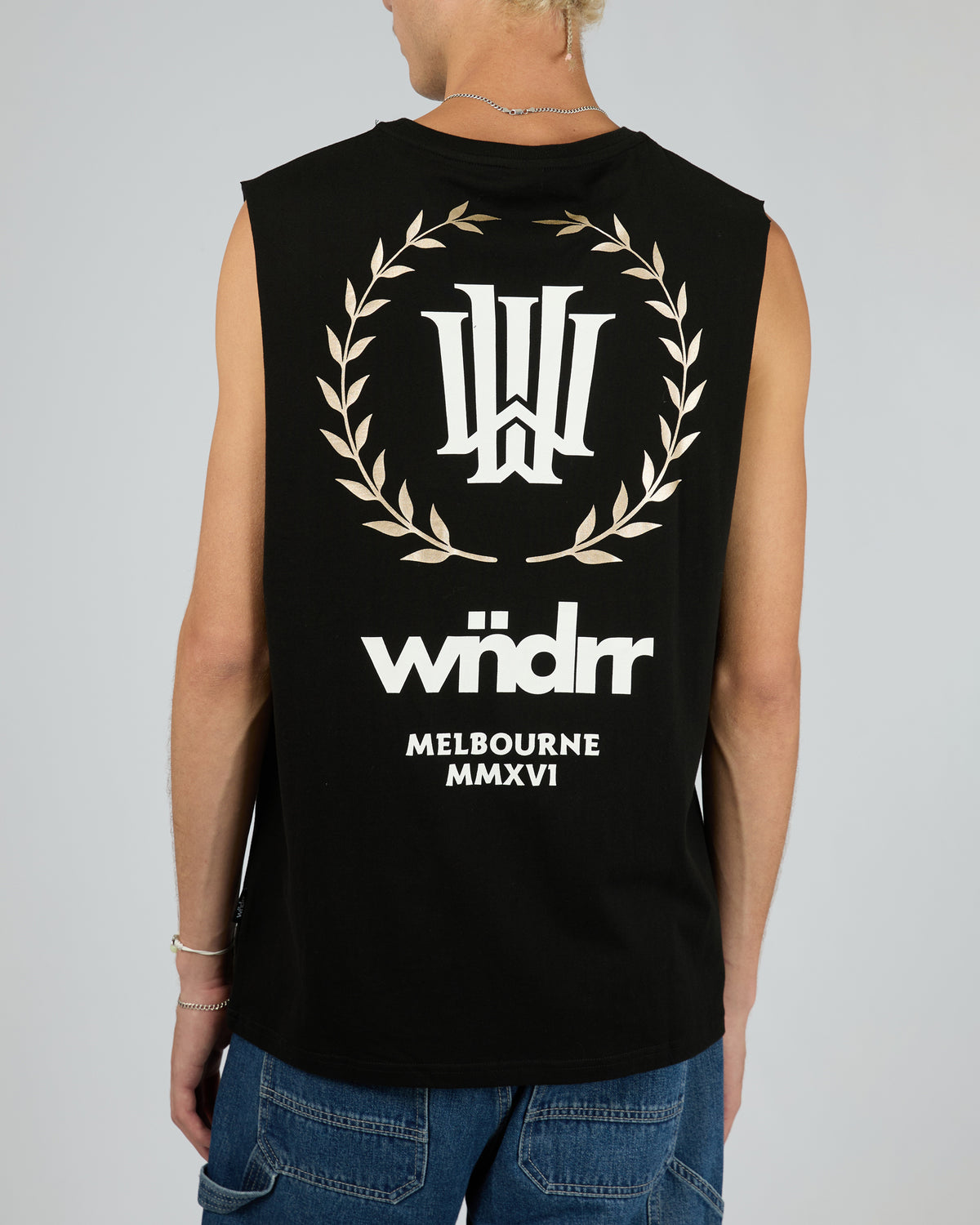 Emperor Muscle Top Black