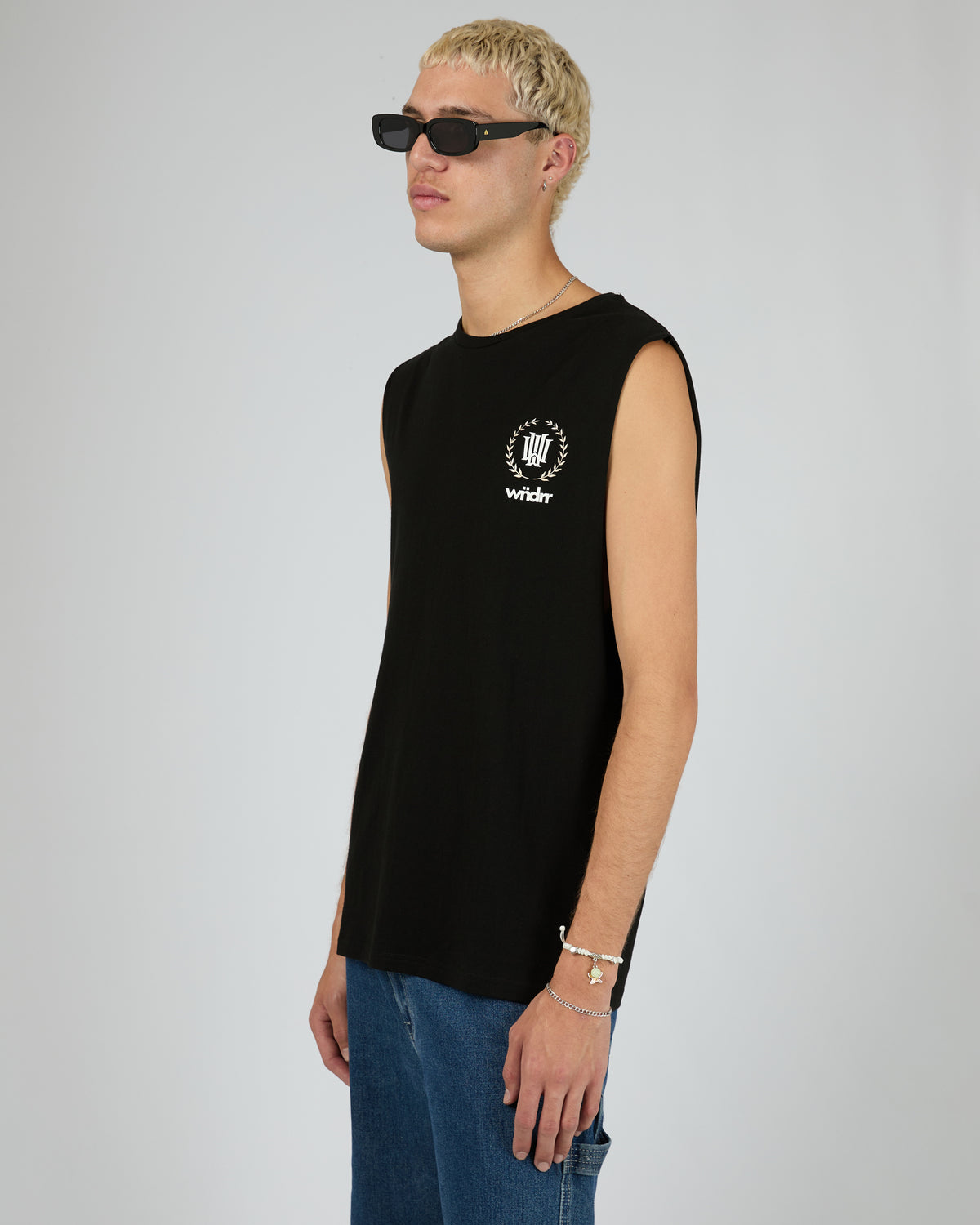 Emperor Muscle Top Black