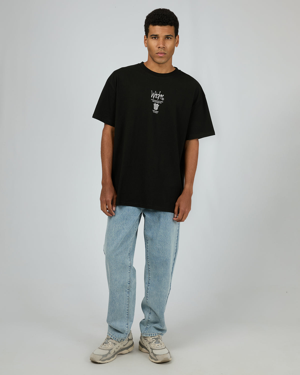 Noise Box Fit Tee Black