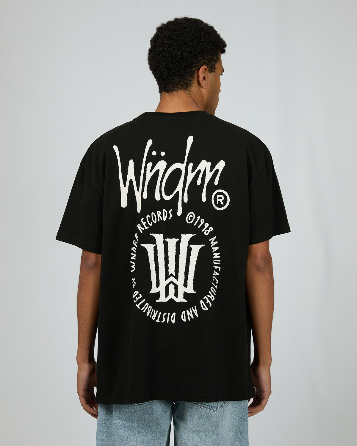 Noise Box Fit Tee Black