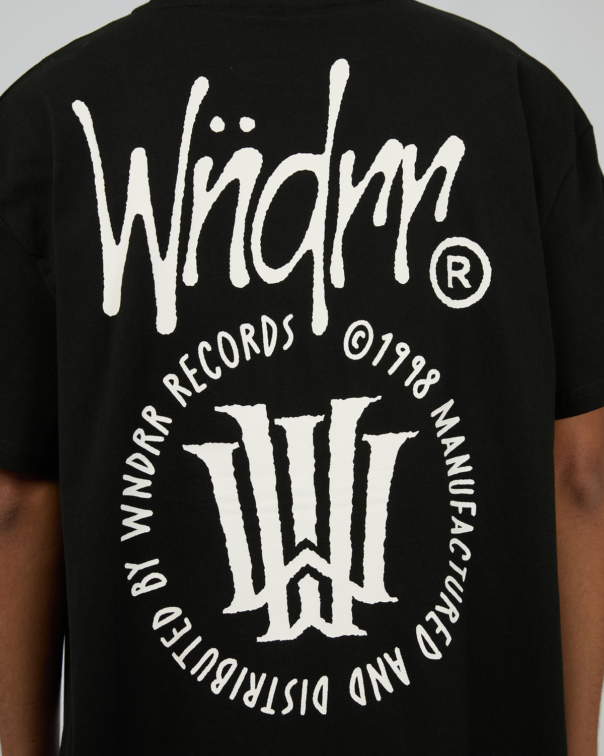 Noise Box Fit Tee Black