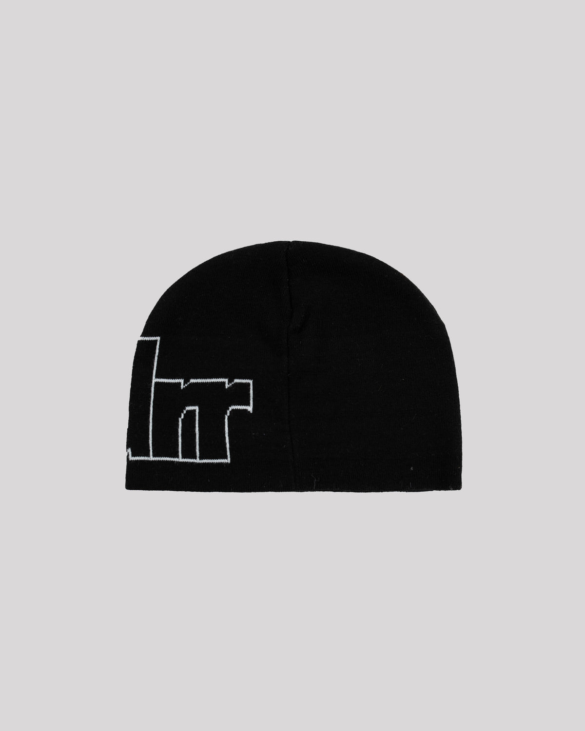 Accent Skull Beanie Black