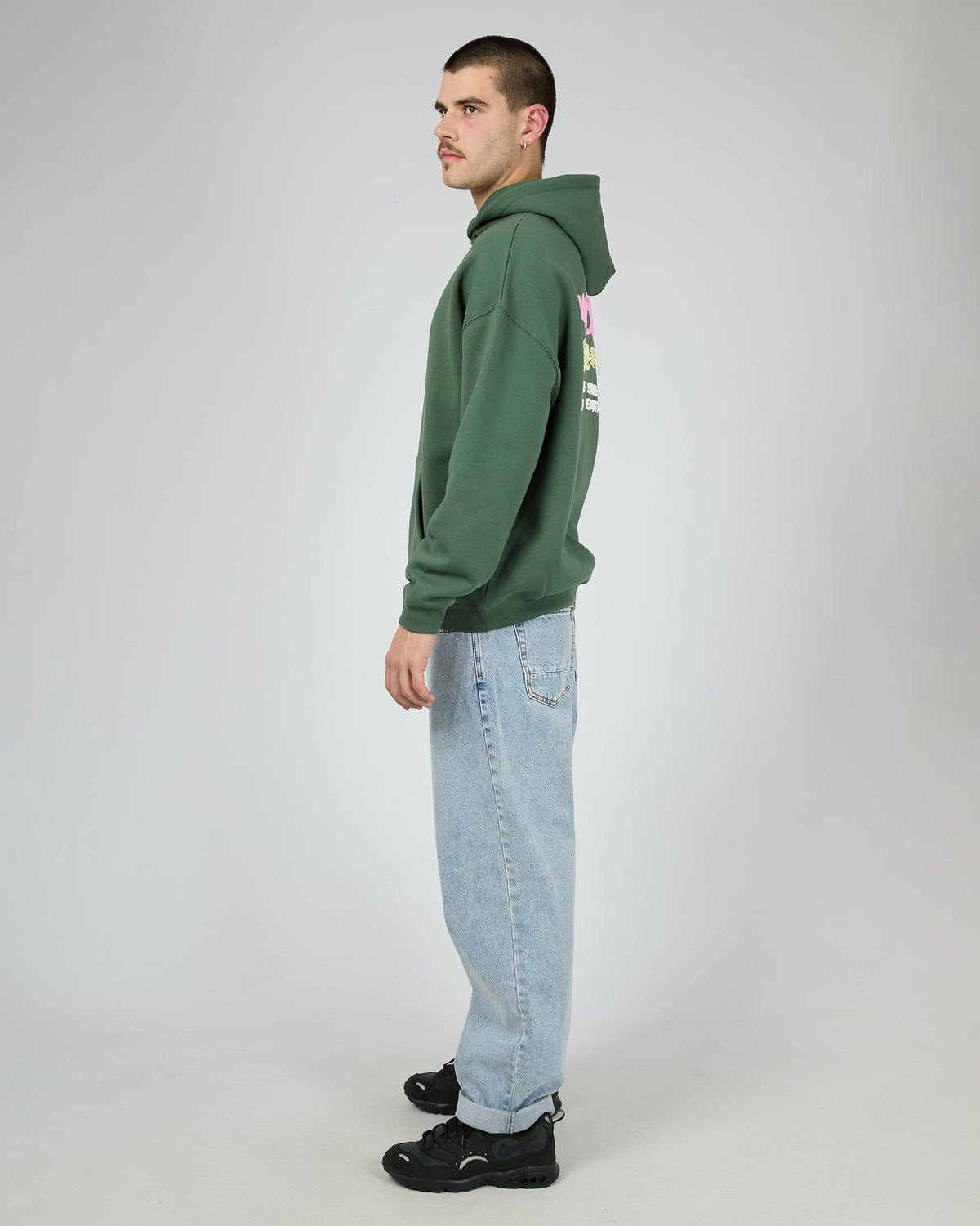 Breakthrough Hood Sweat Dark Green