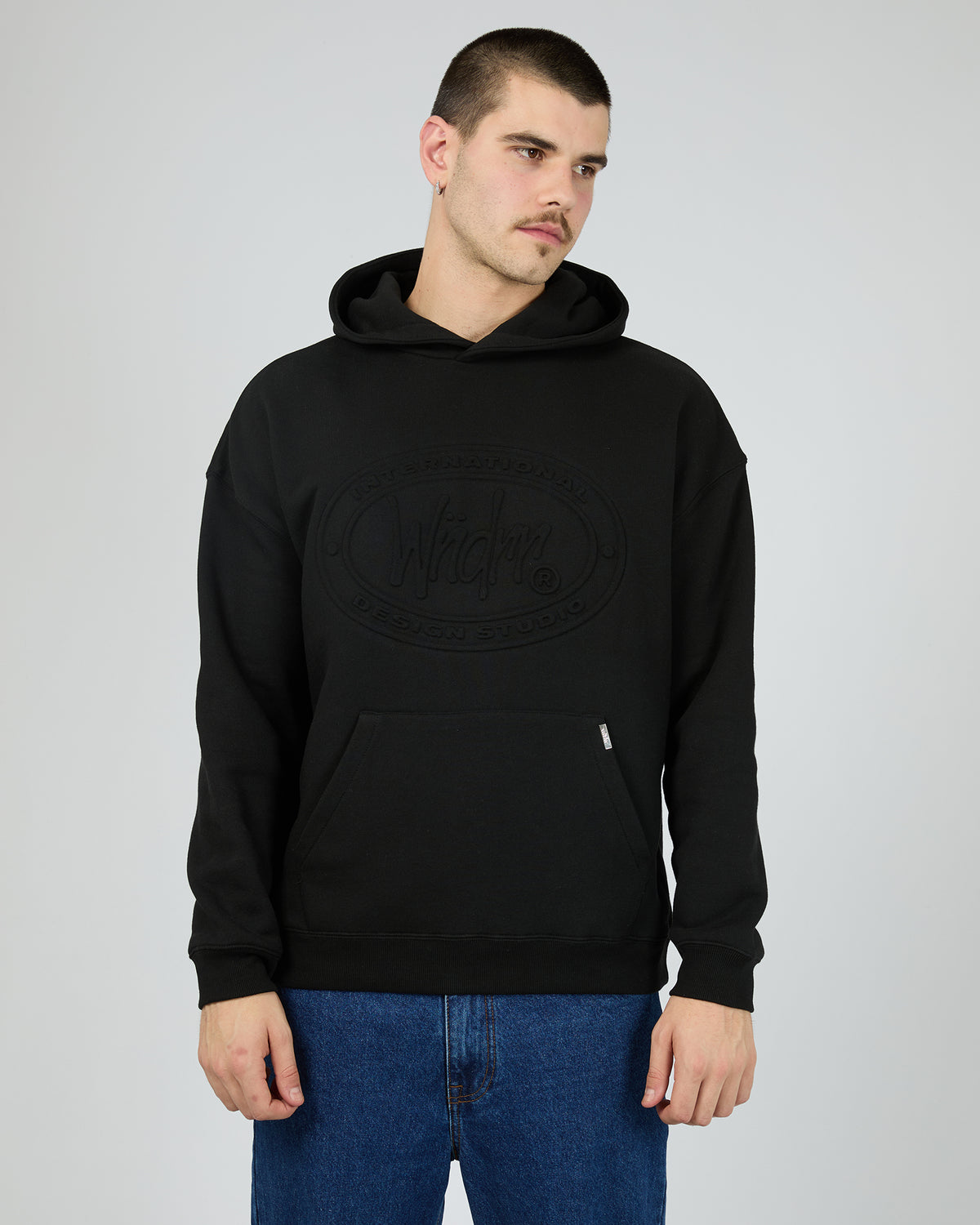 Minted Hood Sweat Black