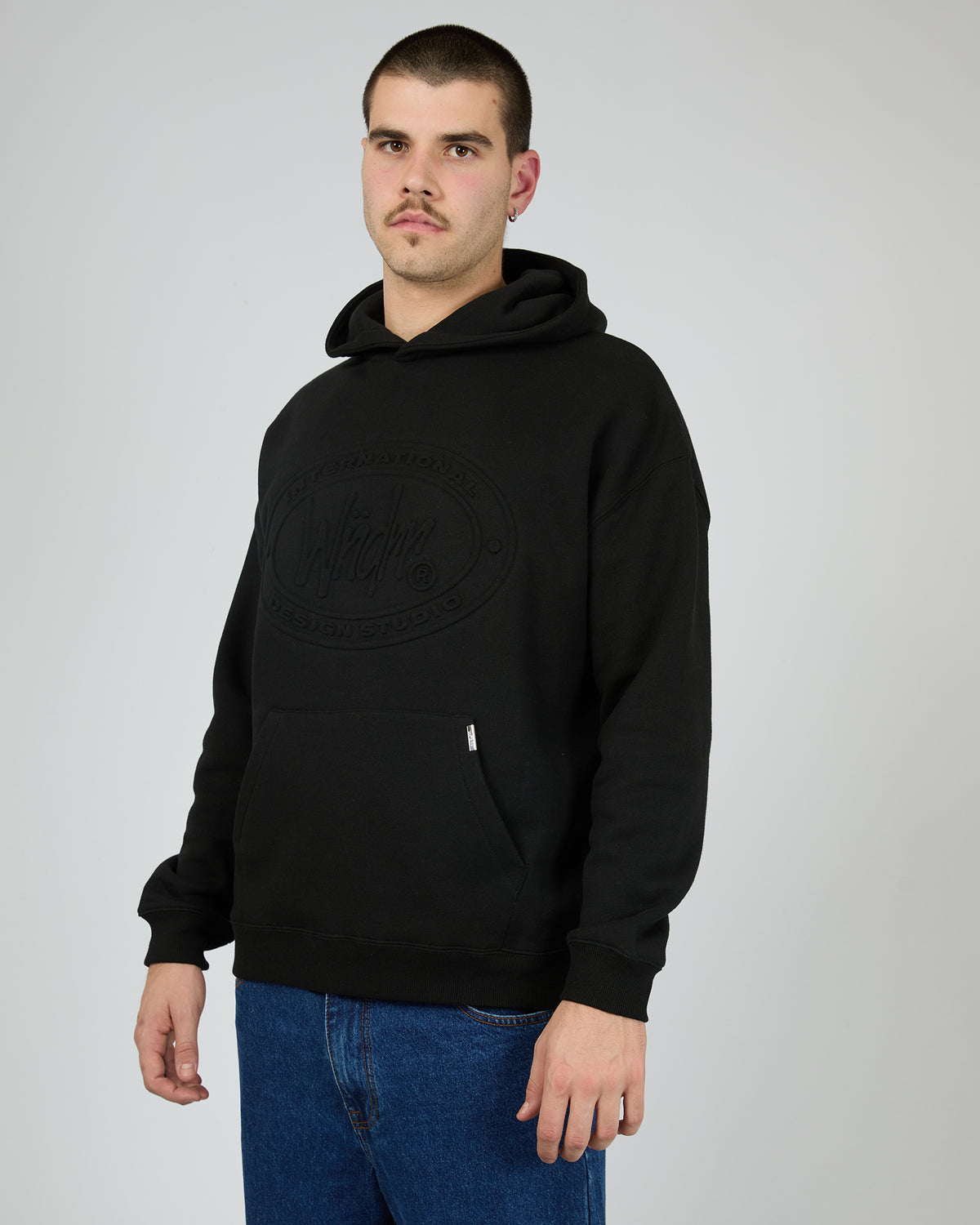 Minted Hood Sweat Black