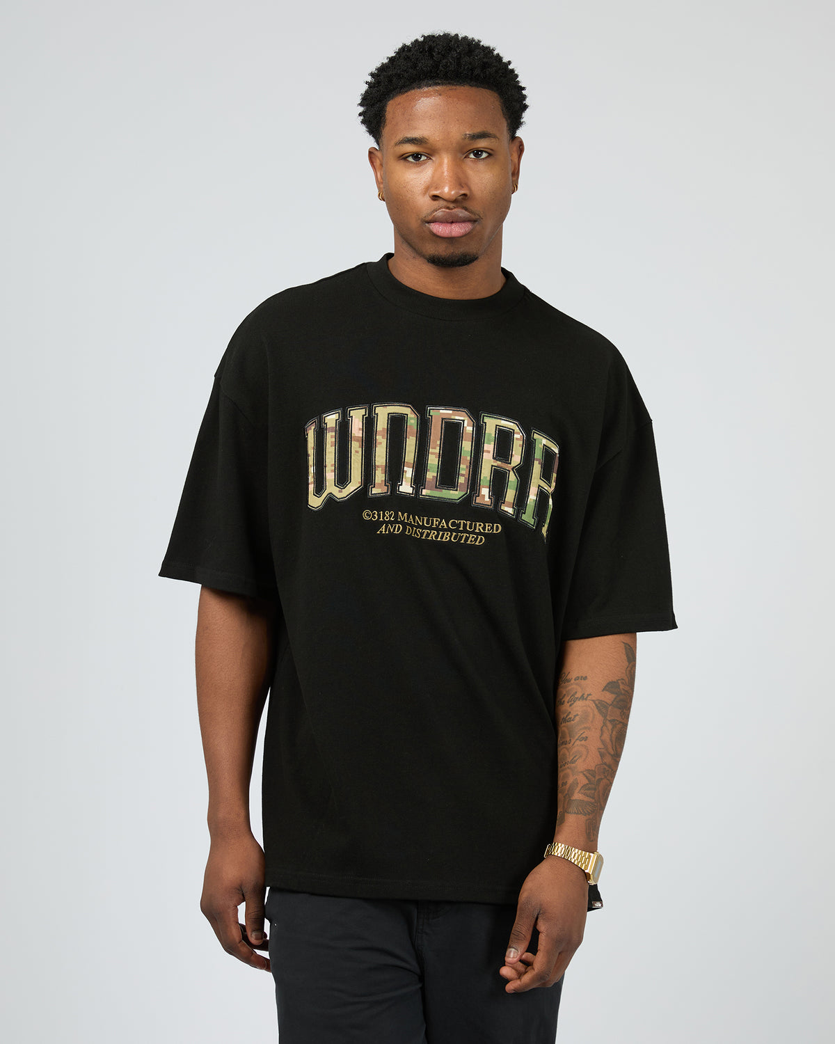Protocol Heavy Weight Tee Black