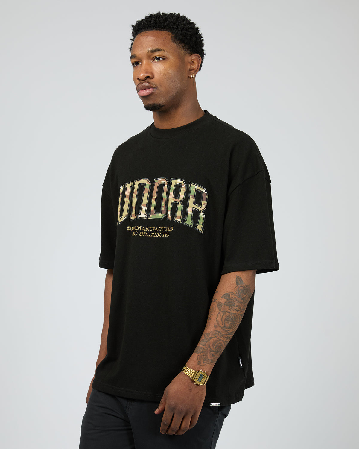 Protocol Heavy Weight Tee Black