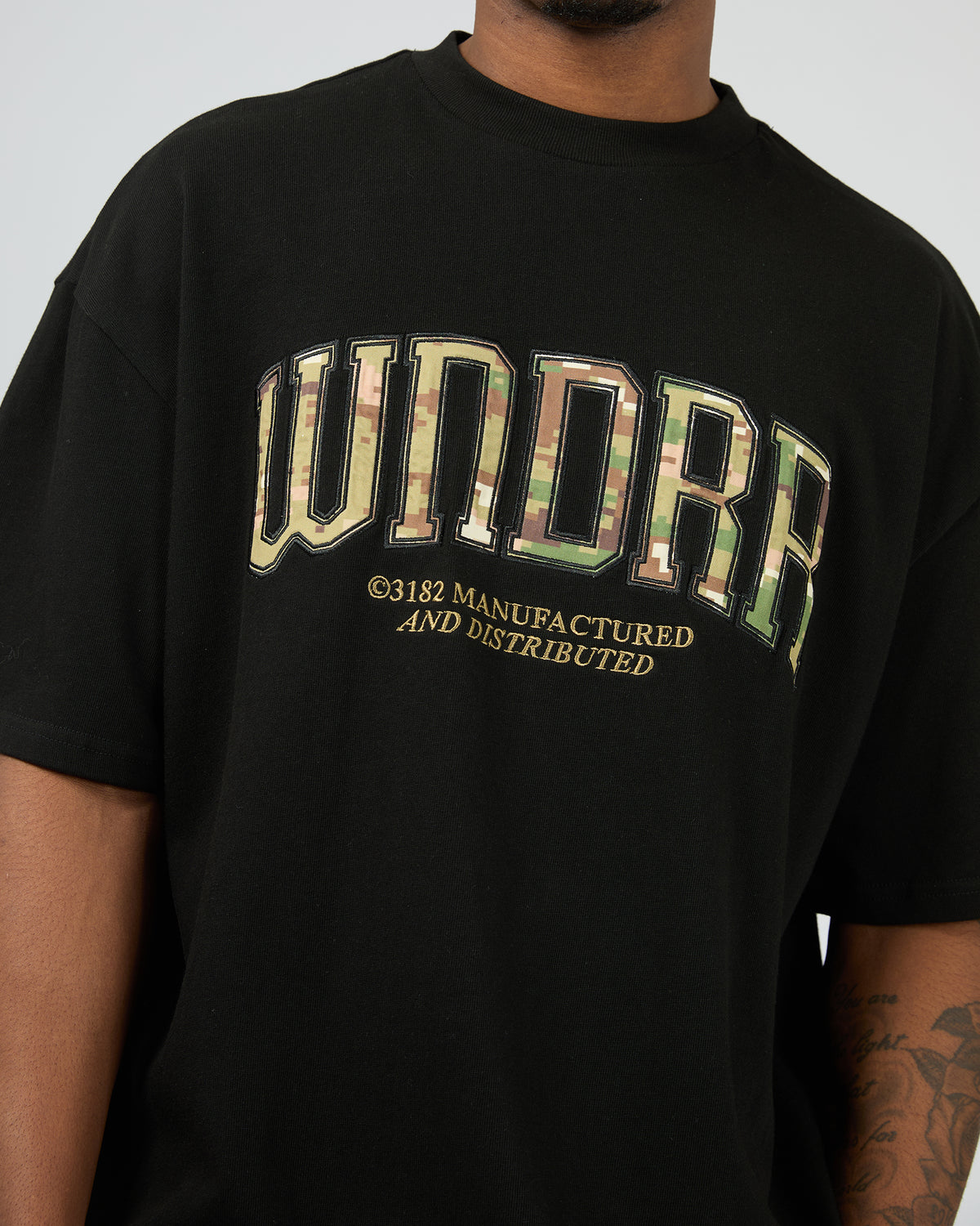 Protocol Heavy Weight Tee Black