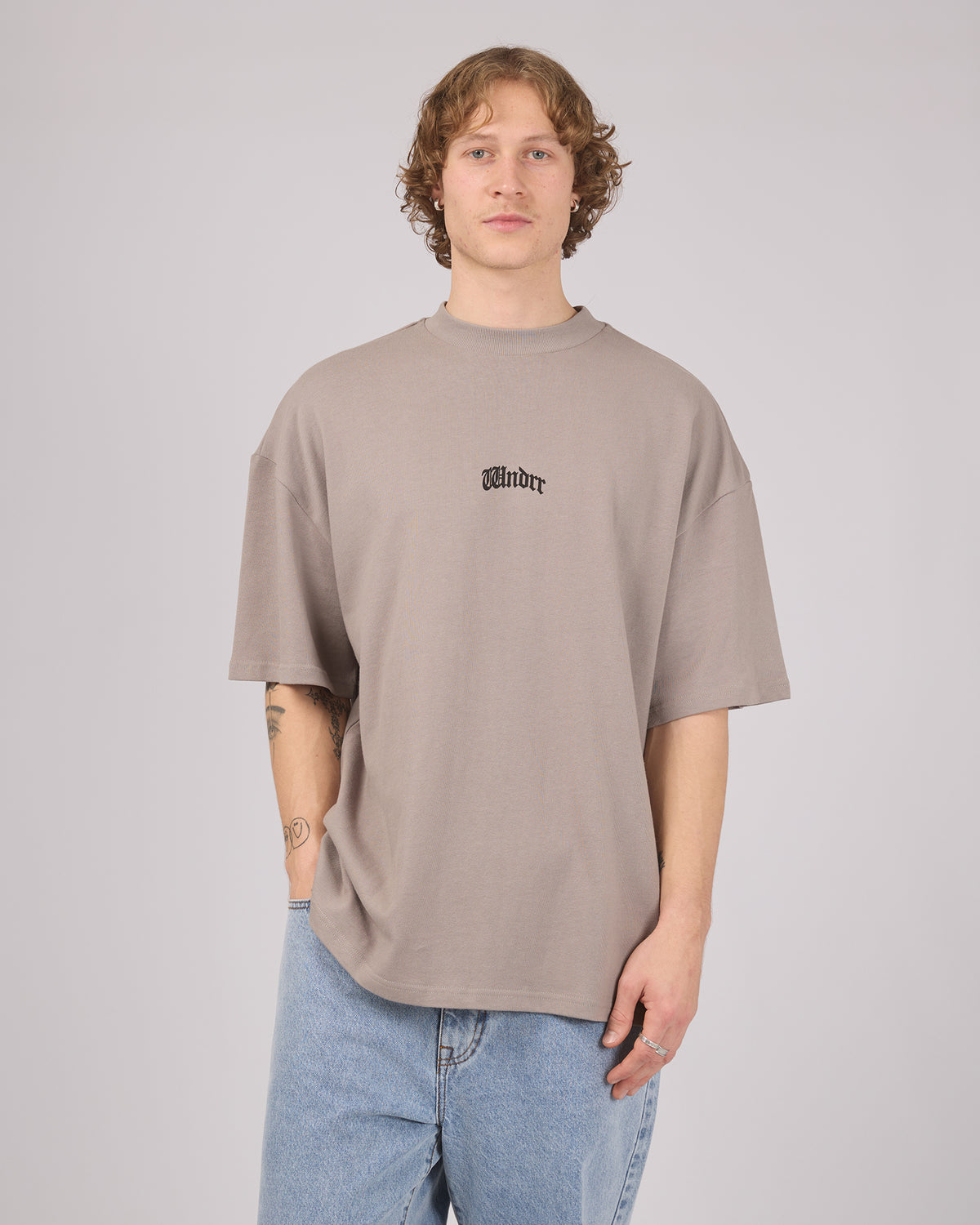 Revival Heavy Weight Tee Moon Grey