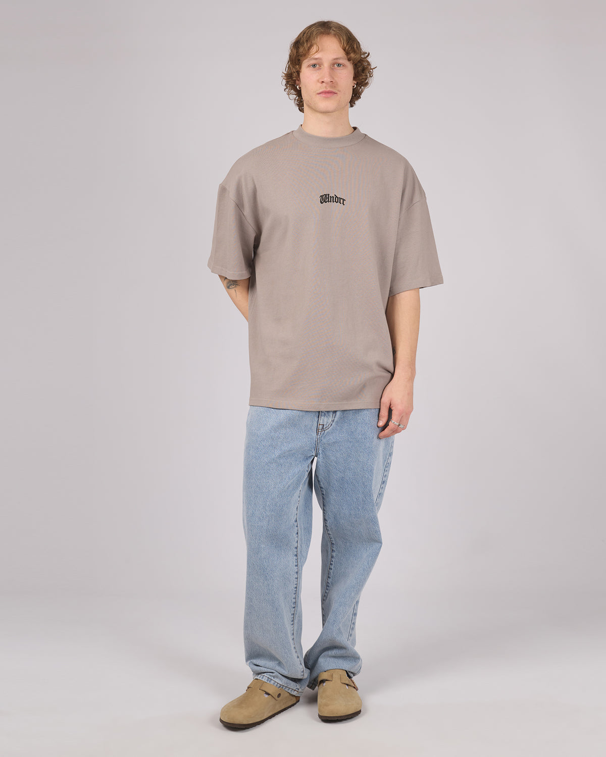 Revival Heavy Weight Tee Moon Grey