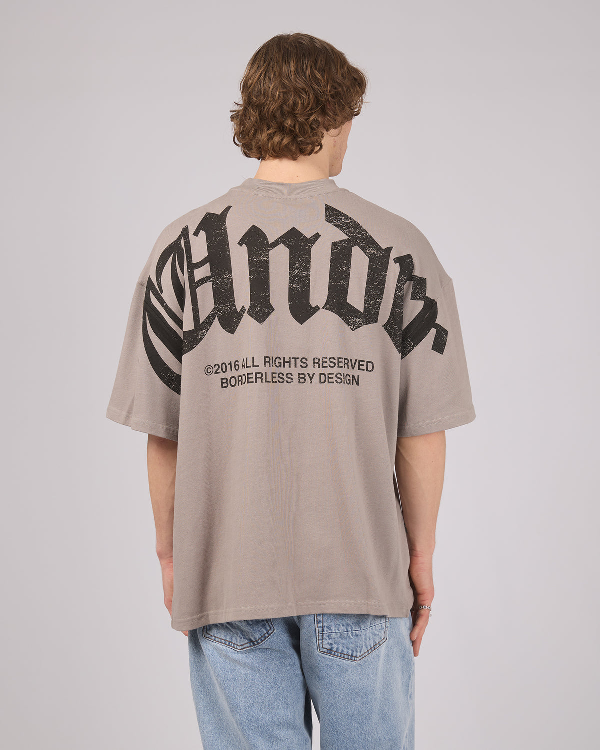 Revival Heavy Weight Tee Moon Grey