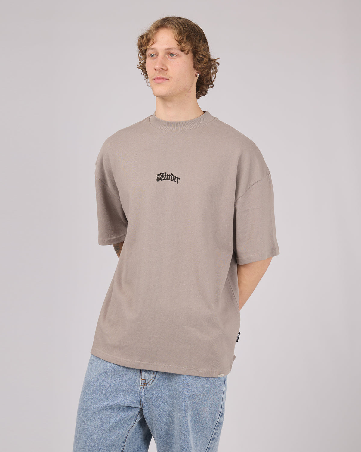 Revival Heavy Weight Tee Moon Grey