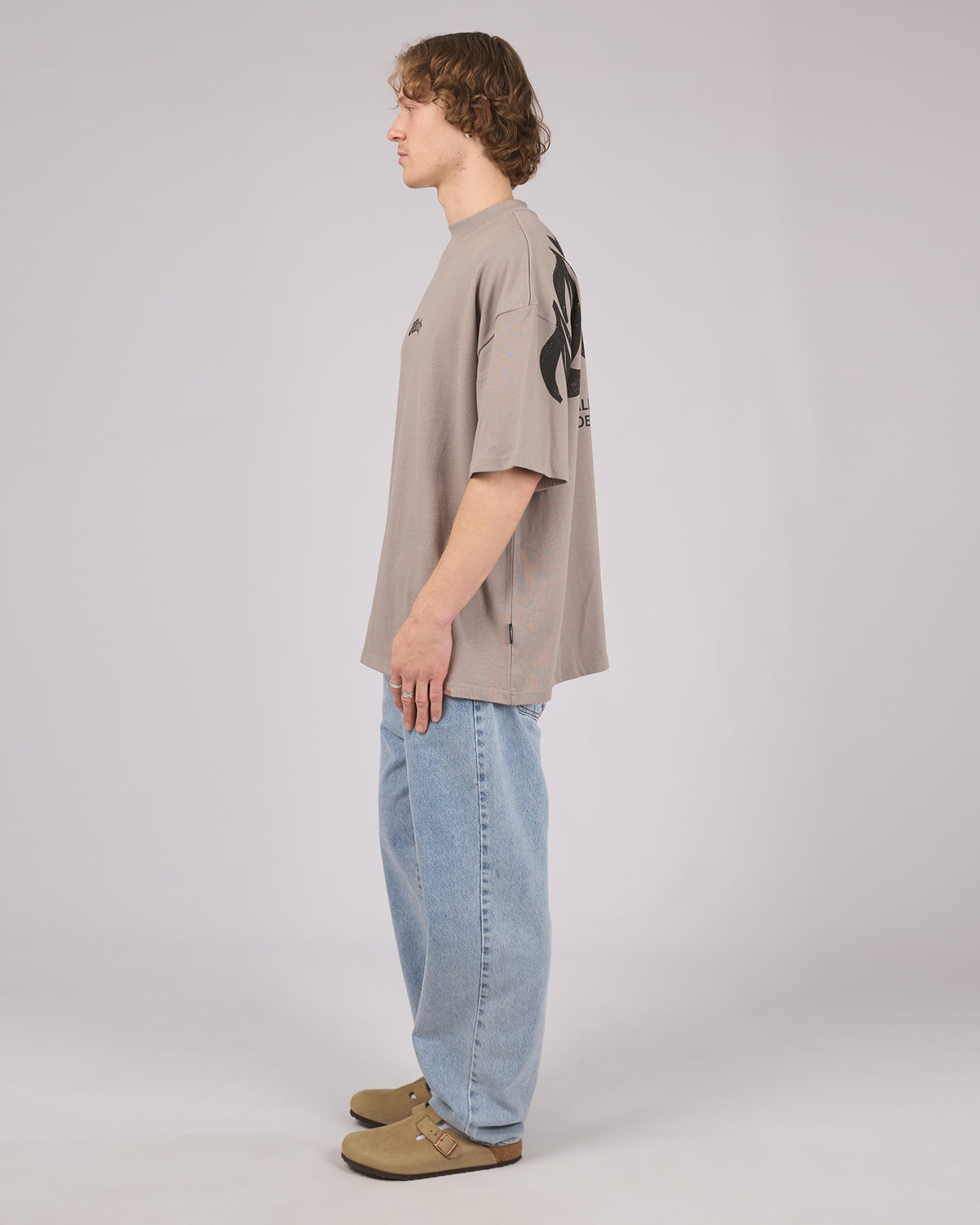 Revival Heavy Weight Tee Moon Grey