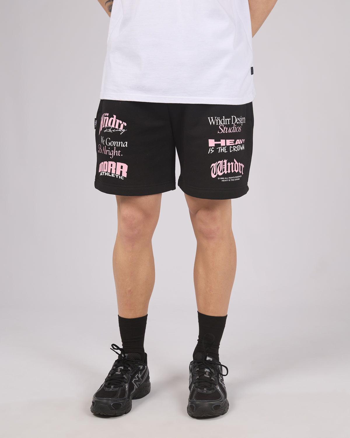Collective Tech Trackshort Black Pink