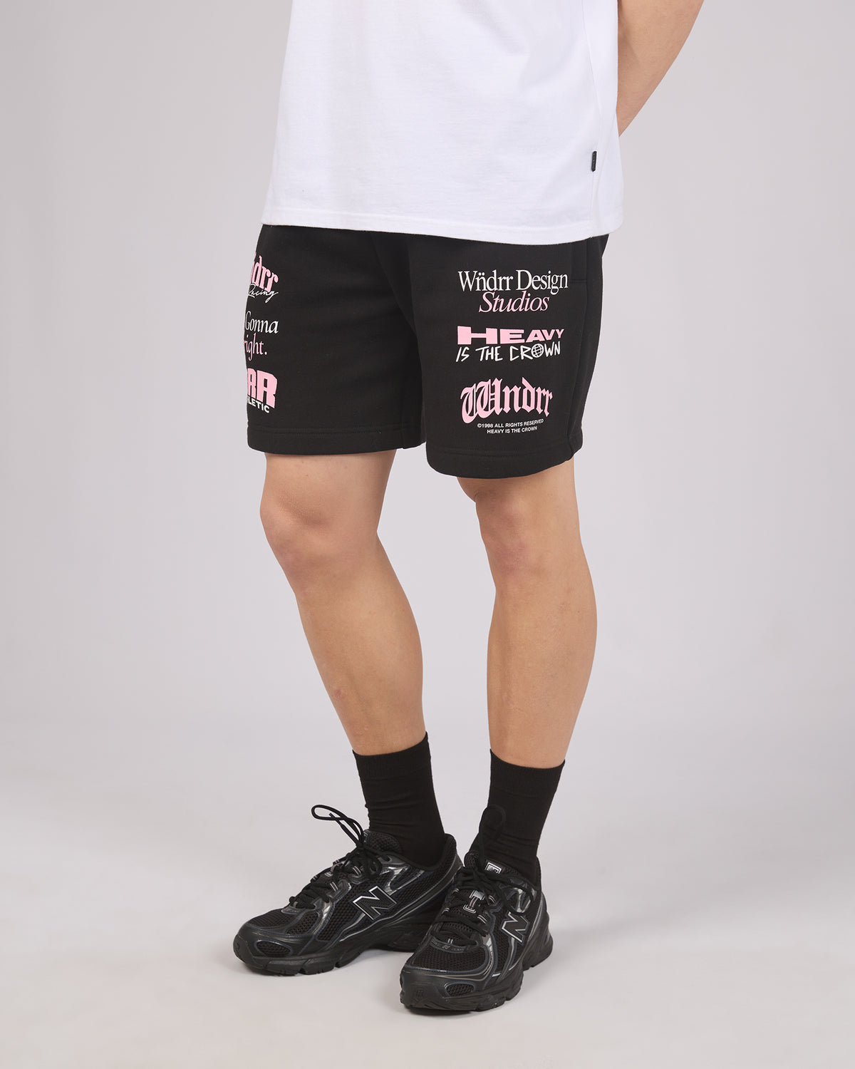 Collective Tech Trackshort Black Pink