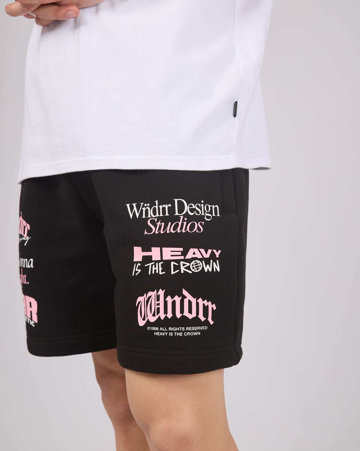 Collective Tech Trackshort Black Pink