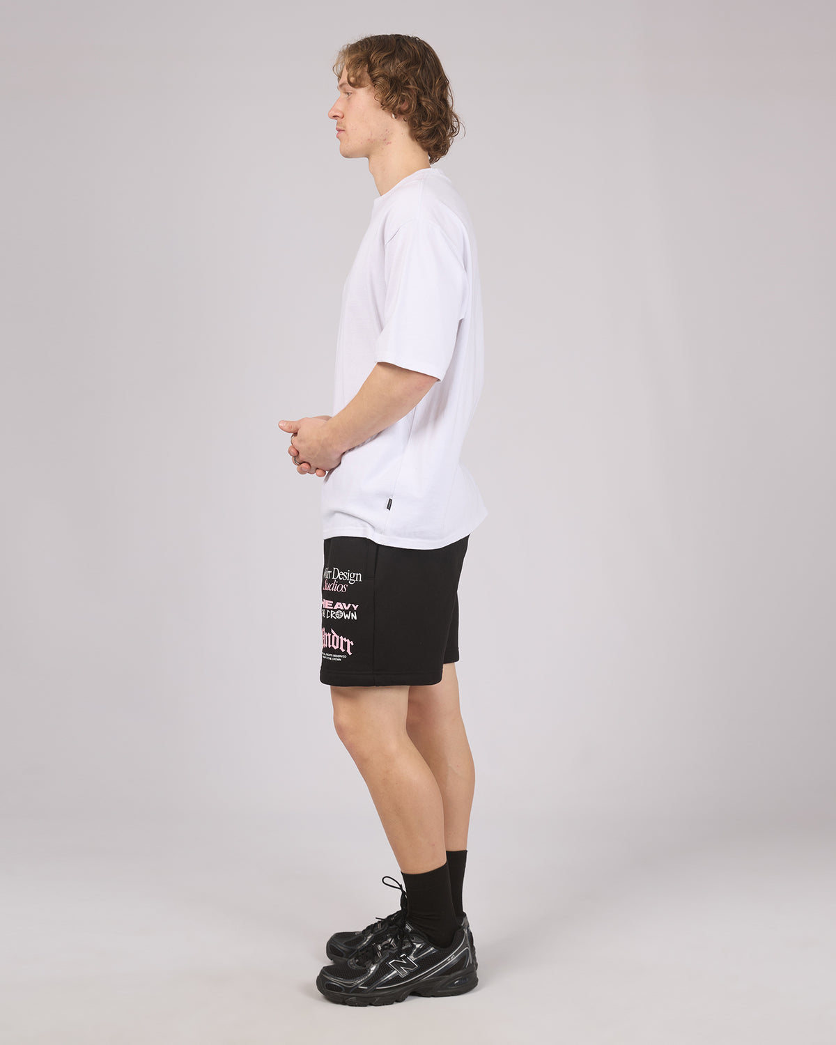 Collective Tech Trackshort Black Pink