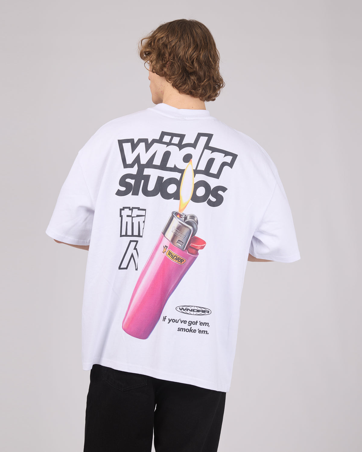Lighter Heavy Weight Tee White