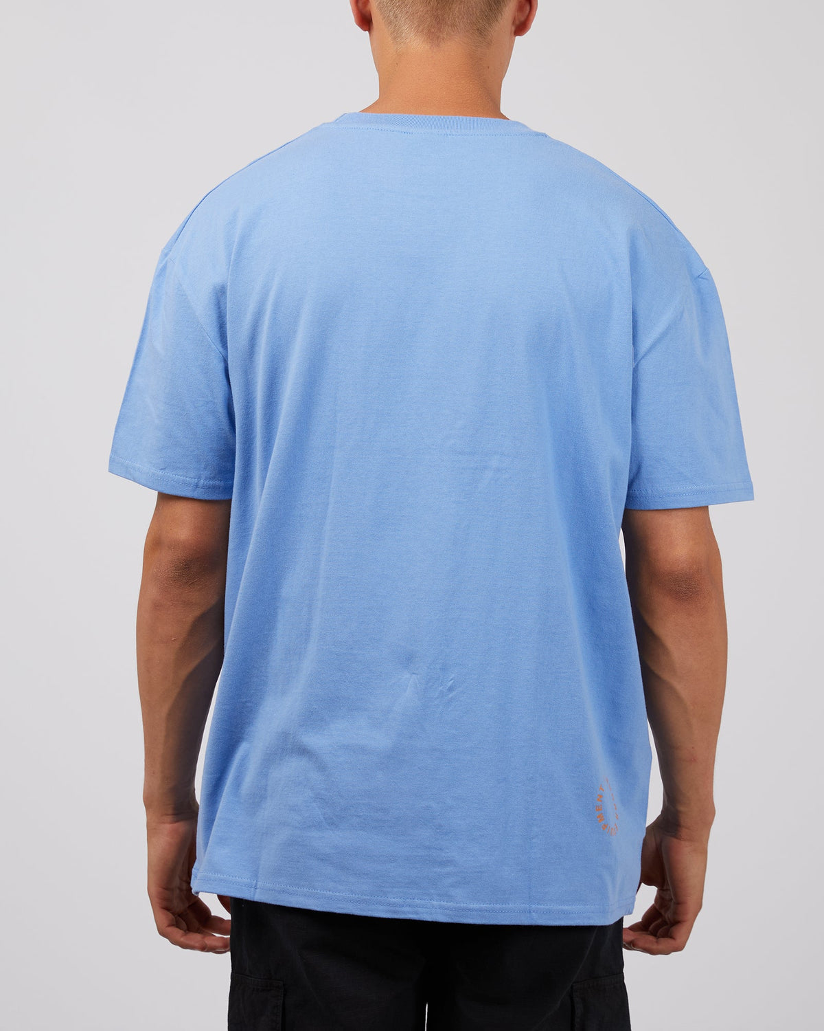 Wndrr-Reclaim Box Fit Tee Air Blue-Edge Clothing