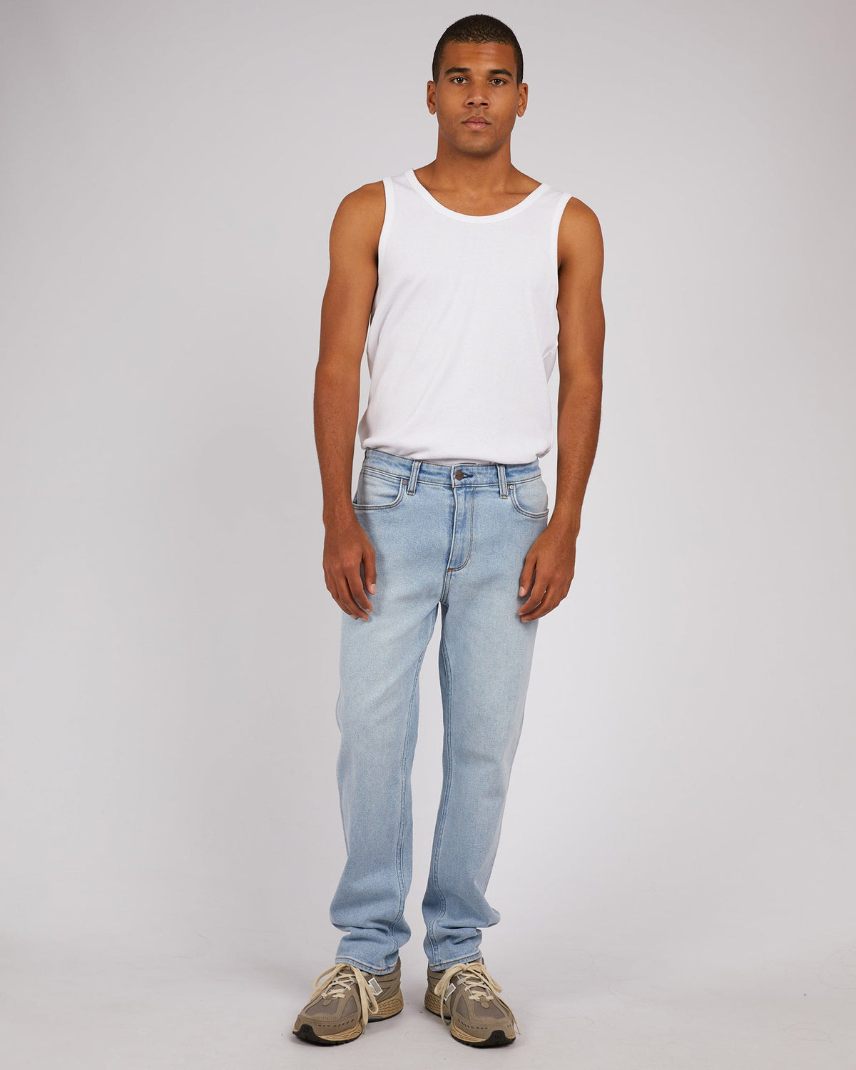 Wrangler-Spencer Jean Broken Blue Blue-Edge Clothing