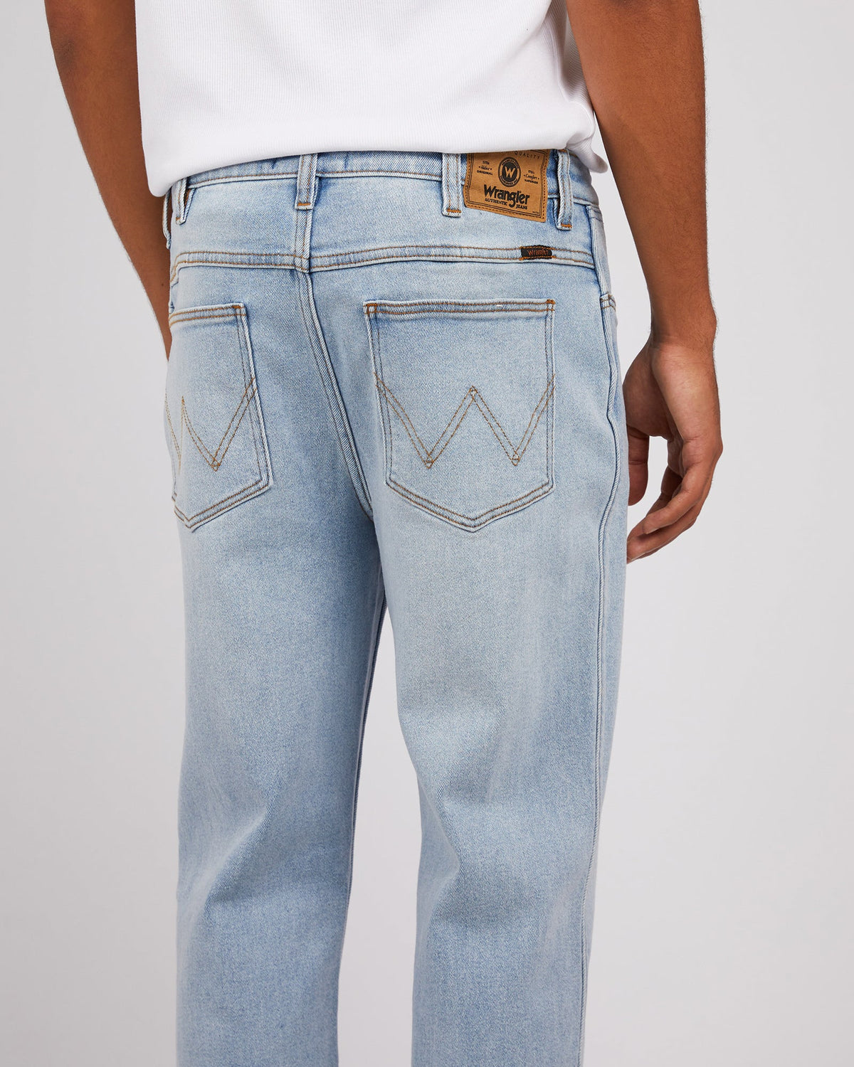 Wrangler-Spencer Jean Broken Blue Blue-Edge Clothing