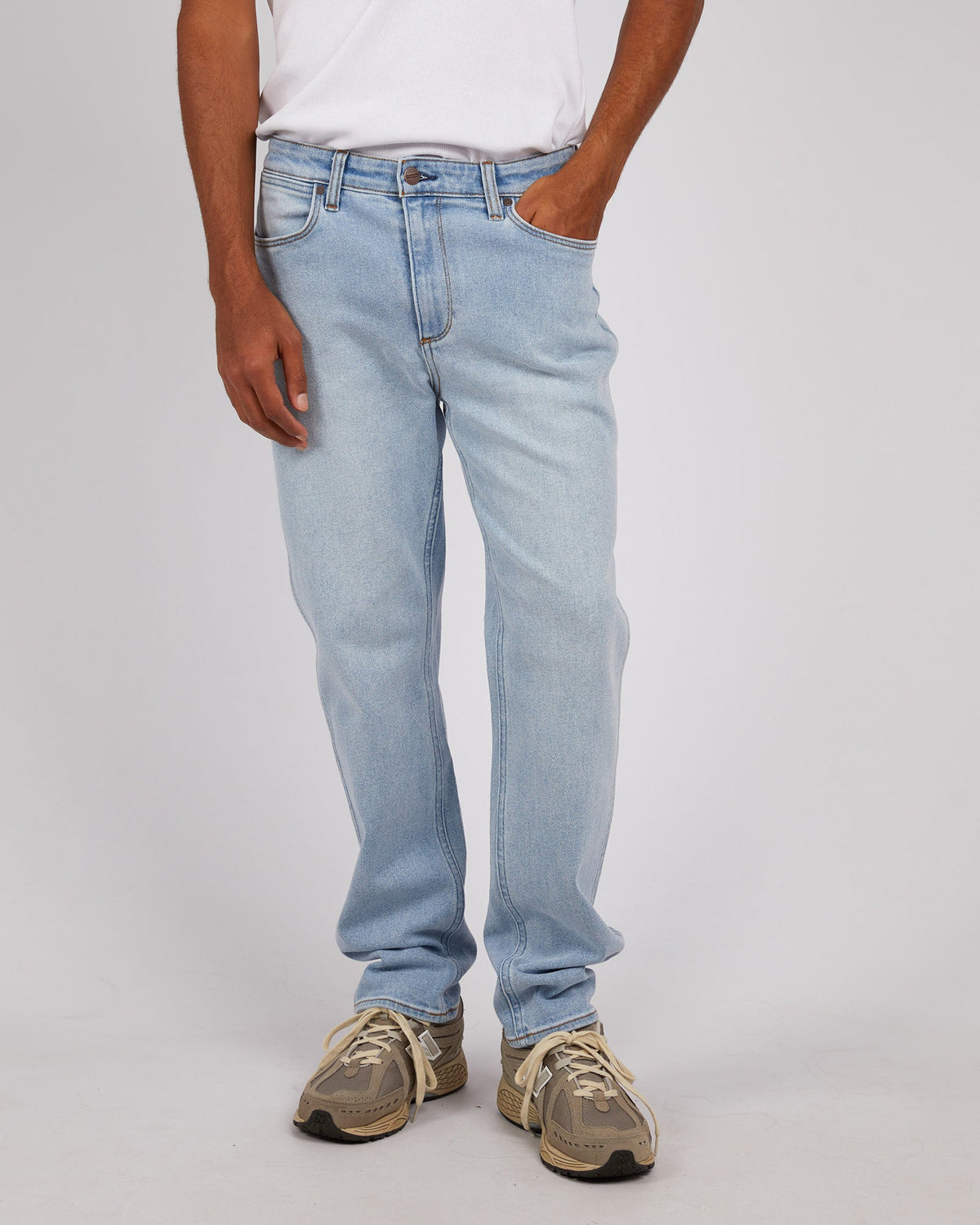 Wrangler-Spencer Jean Broken Blue Blue-Edge Clothing